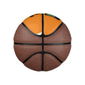 Oranje Black Photo Basketball Ball Basketbal (Rechts)