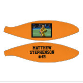 Oranje Black Photo Basketball Ball Basketbal (Panelen)