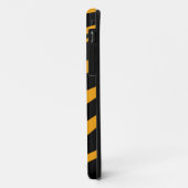 ORANJE BLACK TIGER STRIPES PATROON Case-Mate iPhone CASE (Achterkant/links)