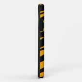 ORANJE BLACK TIGER STRIPES PATROON Case-Mate iPhone CASE (Achterkant/rechts)