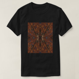 oranje bladeren aan een herfstboom t-shirt