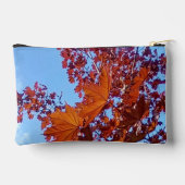 Oranje bladeren etui (Achterkant)