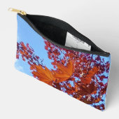 Oranje bladeren etui (Open)