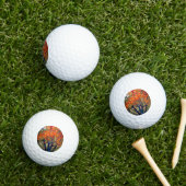 Oranje bladeren golfballen (Insitu Gras)