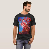 Oranje bladeren t-shirt (Voorkant volledig)
