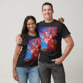 Oranje bladeren t-shirt (Unisex)