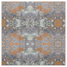 Oranje blauw model Stone Fabric Pattern