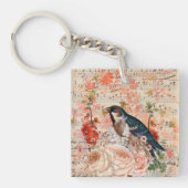  Oranje Blauw Vlees Musical Ephemera Sleutelhanger (Voorkant)