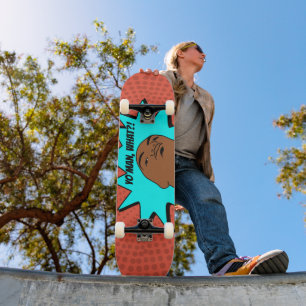 oranje blauw "Yo" Man Wat u wilt Mok-hotlines Persoonlijk Skateboard