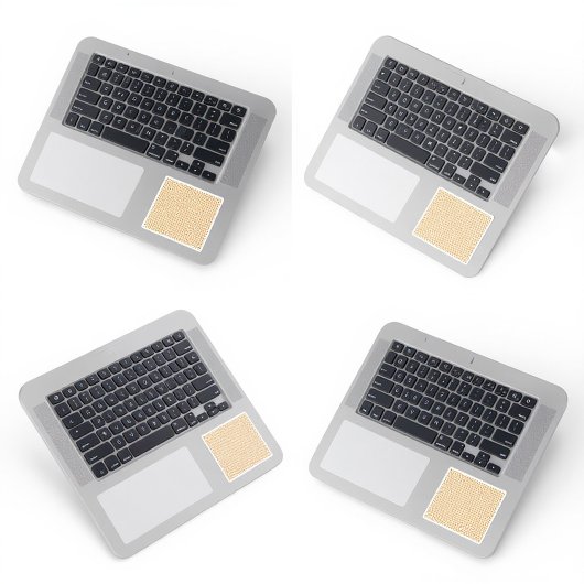 Oranje & Blauwe Geometrische Diamantpatroon Behang Sticker