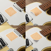 Oranje & Blauwe Geometrische Diamantpatroon Behang Sticker