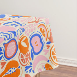 Oranje Blauwe Groenten Tafelkleed