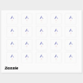 Oranje+ Blauwe stickers (Vel)