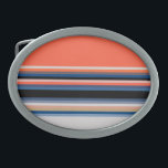 Oranje blauwe strepen gesp<br><div class="desc">Oranje blauwe strepen</div>