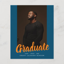 Oranje Blauwe Universiteit Afstuderen Foto Afstude