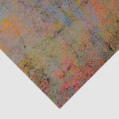 Oranje blauwtextuur van het land Tissuepapier (Detail)