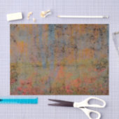 Oranje blauwtextuur van het land Tissuepapier (Craft)