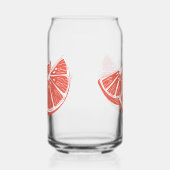 Oranje Blikvorm Glas (Rechts)