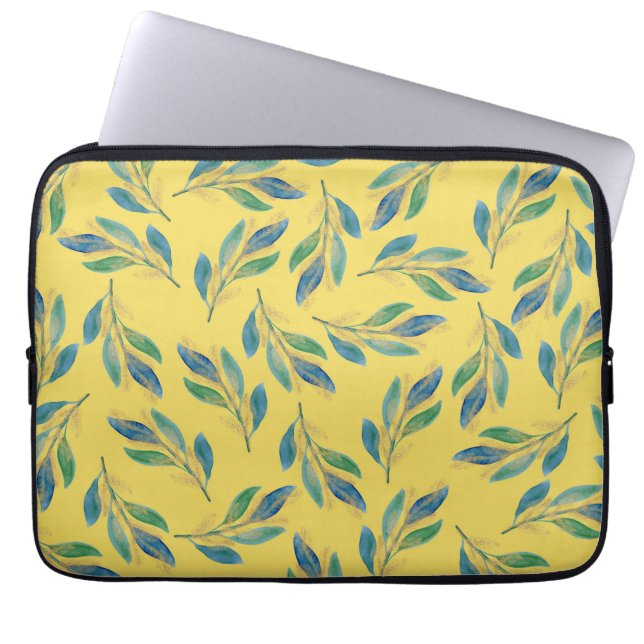 Oranje bloed laptop sleeve (Voorkant)