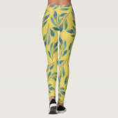 Oranje bloed leggings (Achterkant)