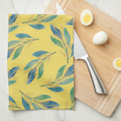 Oranje bloed theedoek (Quarter Fold)