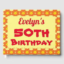 Oranje bloem 50e verjaardag