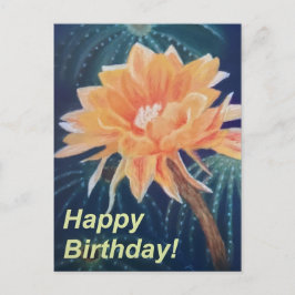 Oranje Bloem Briefkaart