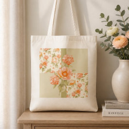 Oranje Bloem Bruids Tas