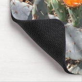 Oranje Bloem in een Cactus in Balboa Park Muismat (Hoek)