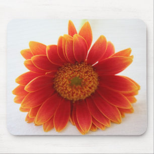 oranje bloem muismat