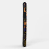 Oranje bloem tegen bladcamouflagepatroon Case-Mate iPhone case (Achterkant/rechts)