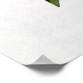 Oranje bloem uit de "La Guirlande de Julie" Poster (Hoek)