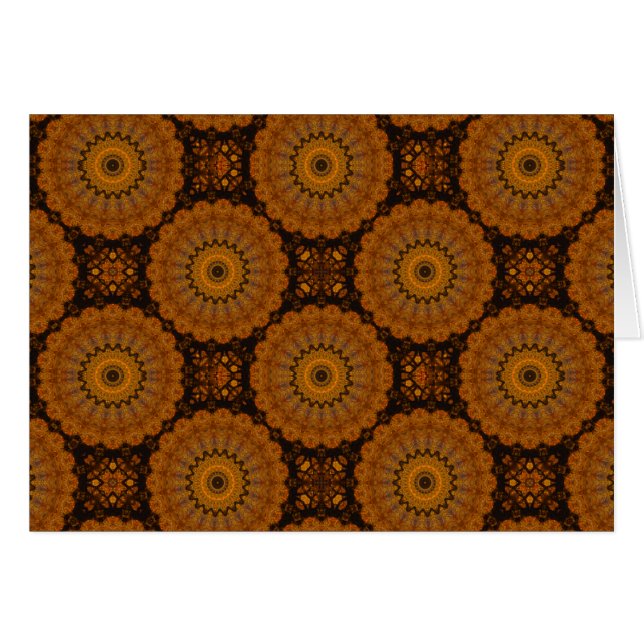 Oranje bloemen (Voorkant Horizontaal)