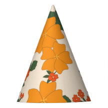 Oranje bloemen, flessenpatroon, patroon van bloeme