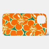 Oranje Bloemen Hibiscus Hawaiian Flowers Telefoon  Case-Mate iPhone Case (Achterkant (horizontaal))