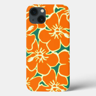 Oranje Bloemen Hibiscus Hawaiian Flowers Telefoon  Case-Mate iPhone Case
