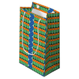 Oranje bloemen - klein cadeauzakje