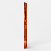 Oranje Bloemen LIEFDE Ontwerp Case-Mate iPhone Case (Achterkant/links)