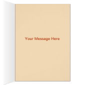 Oranje bloemen Mason Jars Hartelijk dank (Binnen (Rechts))