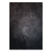 Oranje Bloemen tabel nummer met namen kaart (Achterkant)