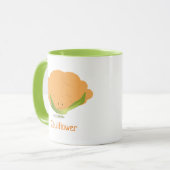 Oranje bloemkool | Mok (Voorkant links)