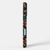 Oranje Bloemmotief Stromend Case-Mate iPhone Case (Achterkant / Rechts)
