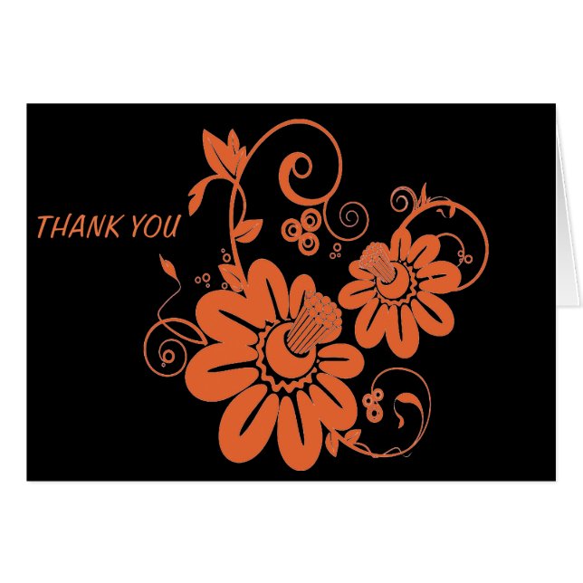 Oranje bloesem (Voorkant Horizontaal)