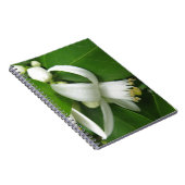 Oranje bloesem notitieboek (Rechterzijde)