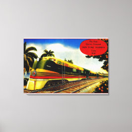  Oranje bloesem speciale trein 1939 Canvas Afdruk