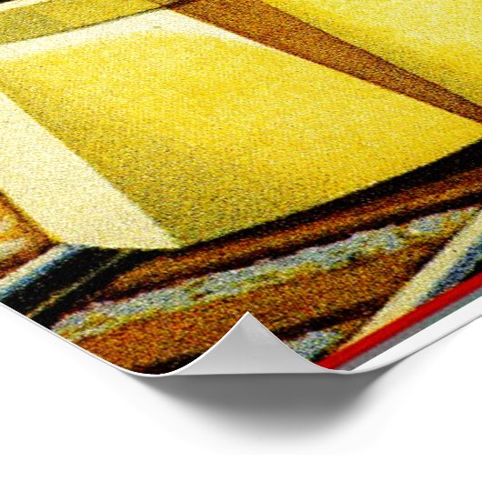  Oranje bloesem speciale trein 1939 Poster (Hoek)