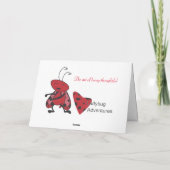 Oranje bloesem Tulip - Geniet van uzelf Kaart (Achterkant)