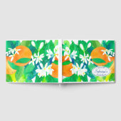 Oranje bloesems Citrusvruchten Vrijgezellenfeest Gastenboek (Volledig)