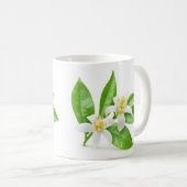 Oranje bloesems koffiemok (Voorkant rechts)