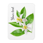 Oranje bloesems magneet (Verticaal)